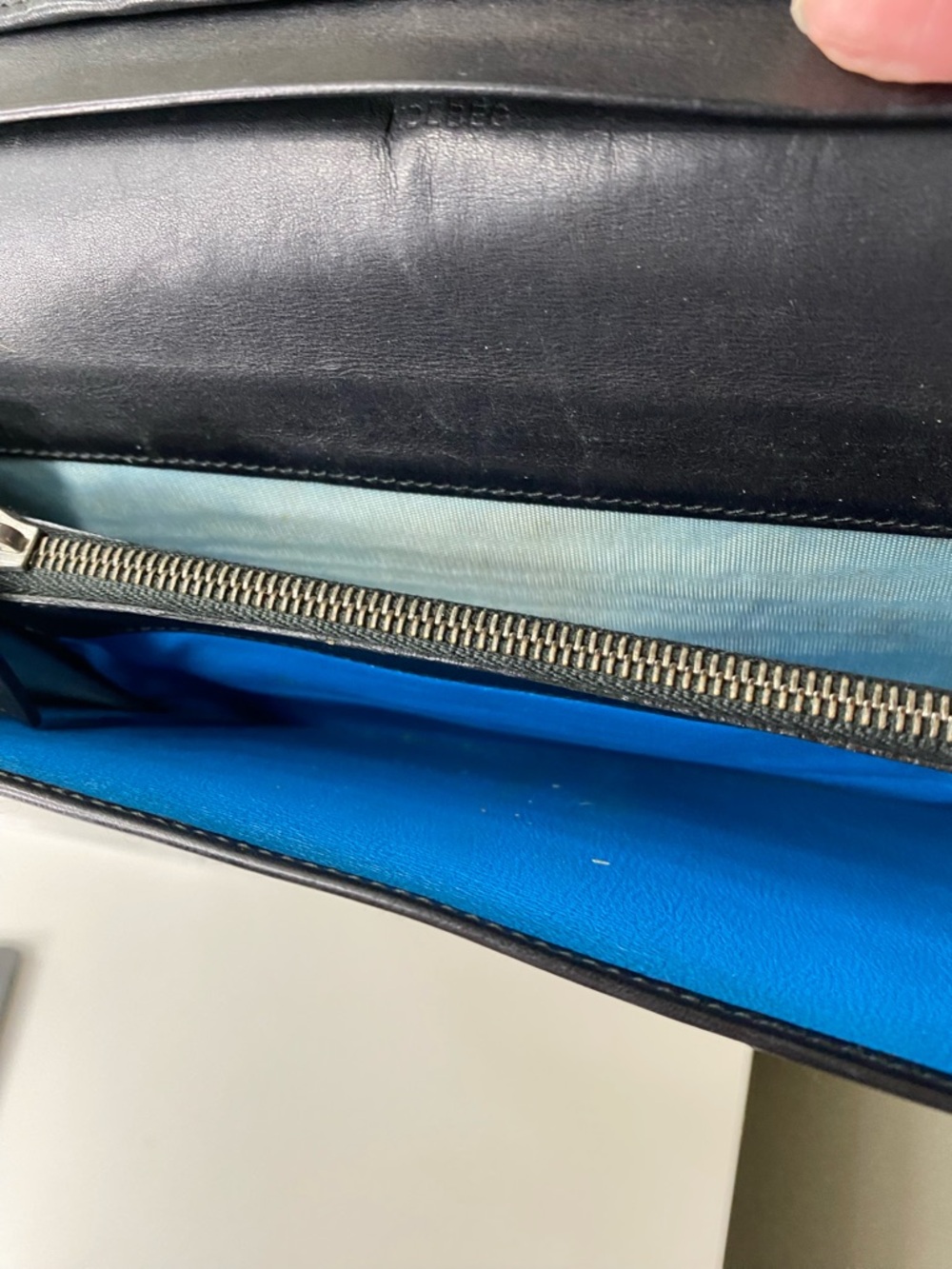Bvlgari Lux Black Leather Wallet Clutch - Picture 9 of 12